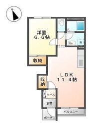 スターテラスAの物件間取画像